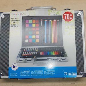 Creatology 70 Piece Art Set In Gray Case N…
